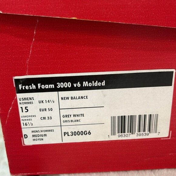 NEW BALANCE Unisex  Fresh Foam 3000 v6 Pearls Molded Baseball Cleats - Picture 9 of 9